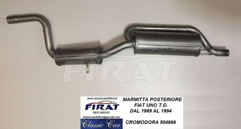 MARMITTA FIAT CROMA 2000 CHT - IE ANT. (1577)